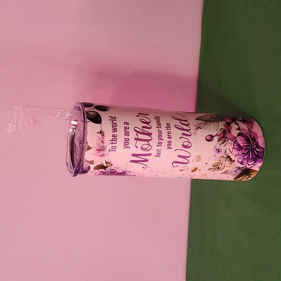 20 Oz. Stainless Steel "To The World You Are A Mother ..." Tumbler - Picture 5 of 7